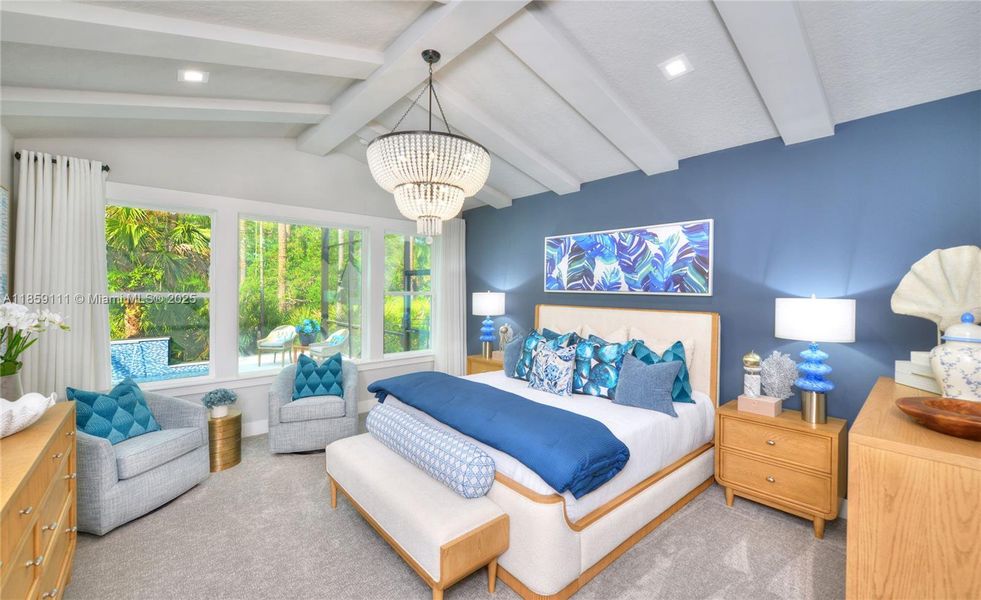 Furnished interior view inside a new home in Westlake Executive, Ormond Beach (Image 34).