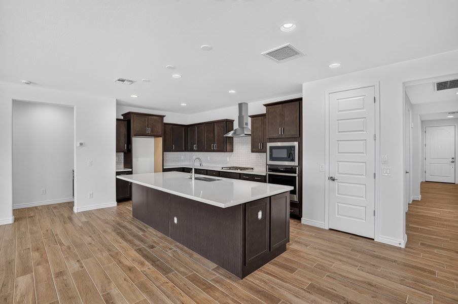 Furnished interior view inside a new home in Allen Ranches, Litchfield Park (Image 8).