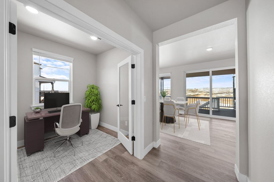 Representative furnished interior of a home built from the 5 by Trumark Homes in Trumark Homes at Sterling Ranch, Littleton (Image 8).
