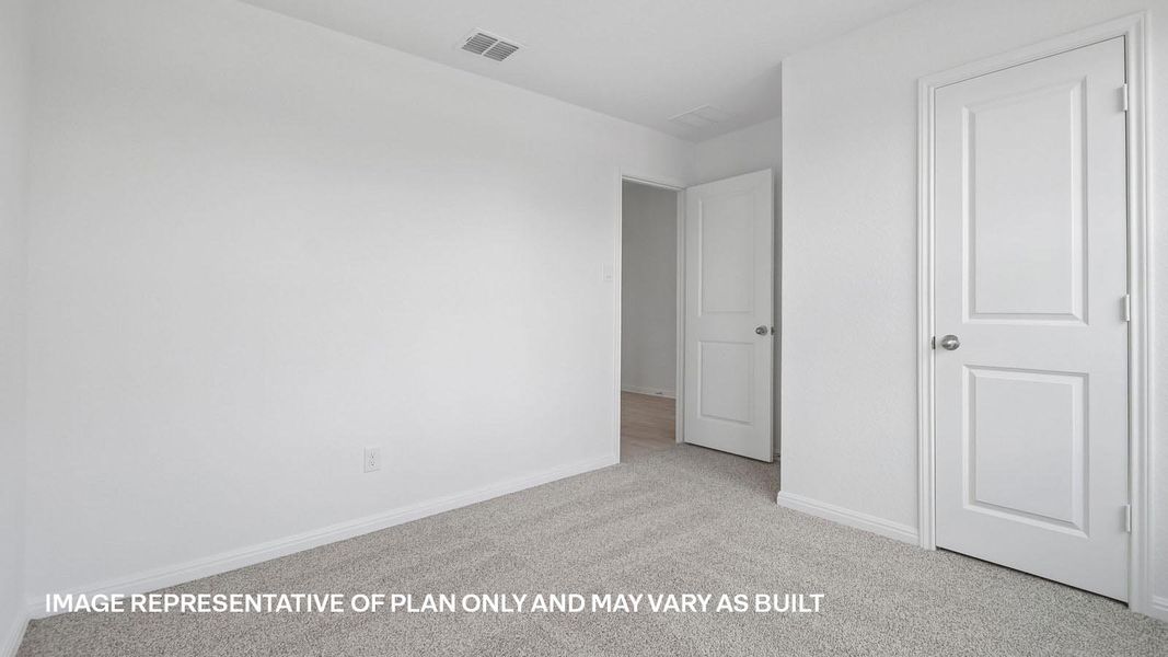 Spacious, unfurnished interior of a new home in Southgrove, Kyle (Image 16).