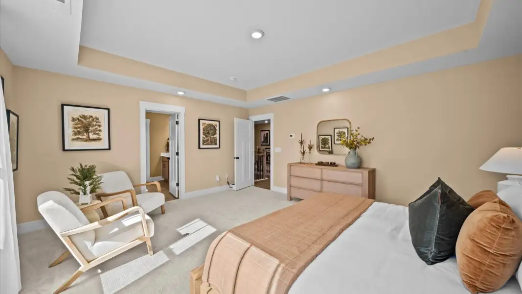 Furnished interior view inside a new home in Foxbank, Gray Court (Image 21).