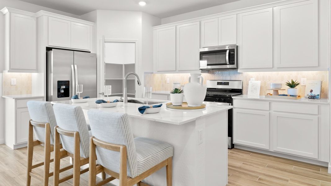 Furnished interior view inside a new home in Aloravita, Peoria (Image 22).