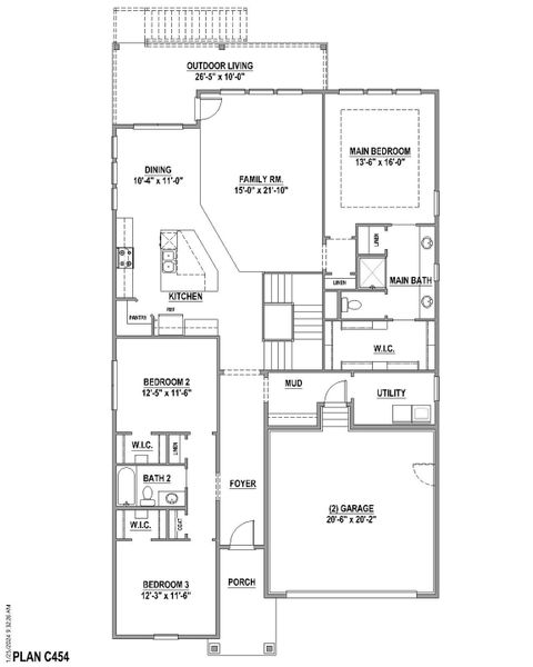 Plan C454 1st Floor