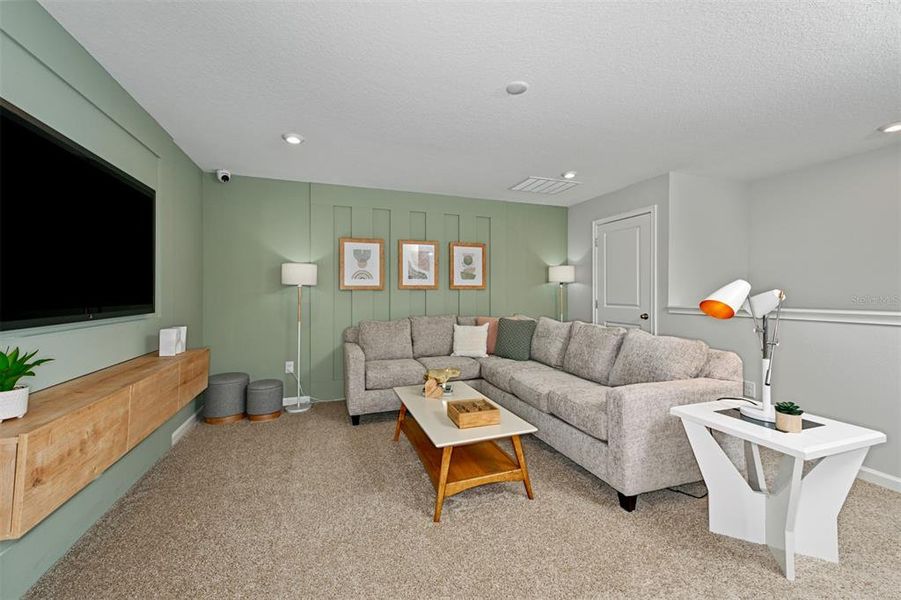 Furnished interior view inside a new home in Bloomingdale Townes, Brandon (Image 13).