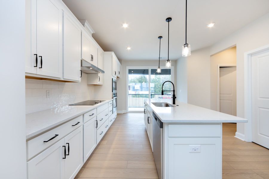 Furnished interior view inside a new home in Bellflower, Charlotte (Image 7).