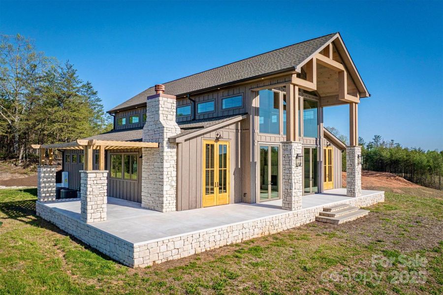 Front exterior of a new home in , Lenoir, NC, highlighting curb appeal (Image 13).