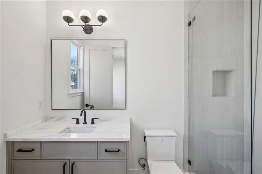 Furnished interior view inside a new home in , Atlanta (Image 38). Furnished interior view inside a new home in , Atlanta (Image 38).