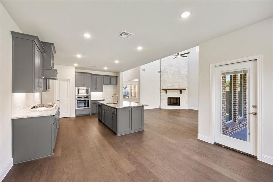 Spacious, unfurnished interior of a new home in Liberty, Melissa (Image 14). Spacious, unfurnished interior of a new home in Liberty, Melissa (Image 14).