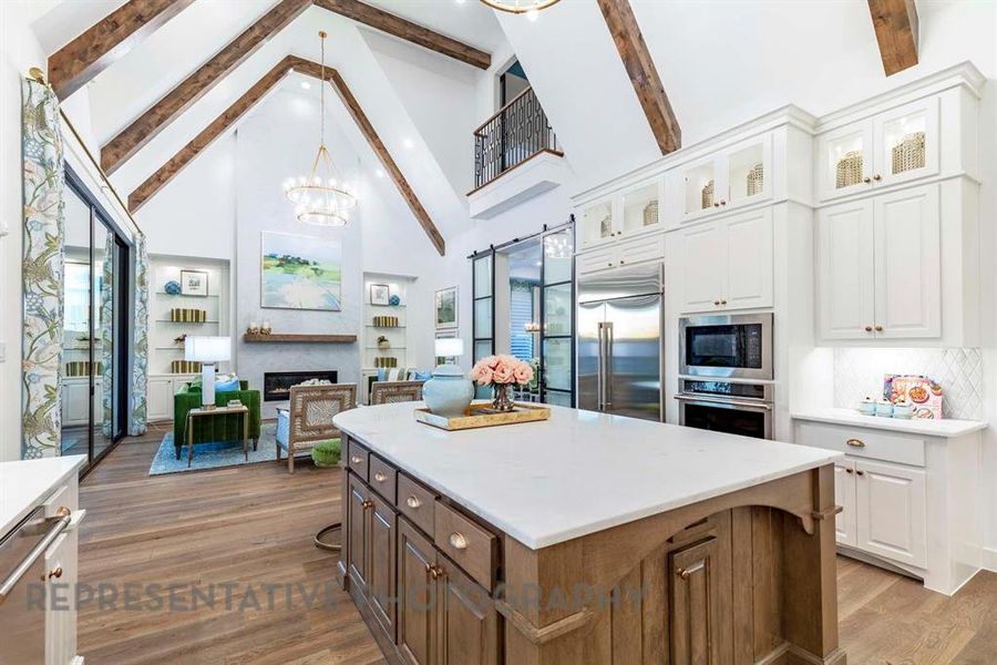 Furnished interior view inside a new home in StarView, Prosper (Image 24). Furnished interior view inside a new home in StarView, Prosper (Image 24).