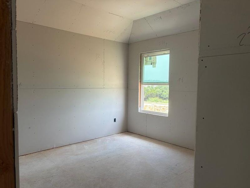 In-progress construction of a new home in La Cima, San Marcos, TX (Image 19).