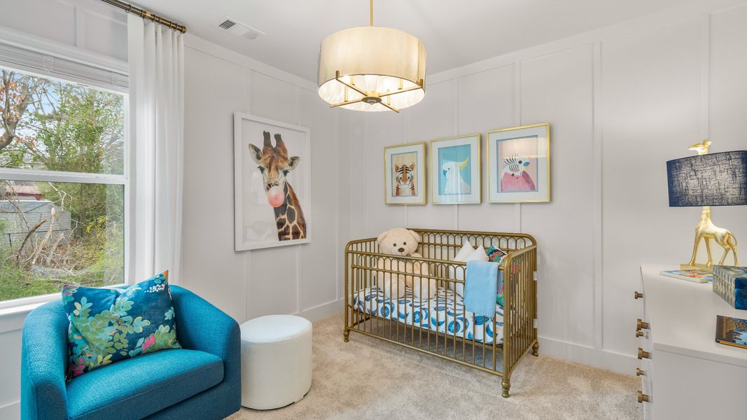 Representative furnished interior of a home built from the Austin - Alternate by DRB Homes in Diamante, Stockbridge (Image 23). Representative furnished interior of a home built from the Austin - Alternate by DRB Homes in Diamante, Stockbridge (Image 23).