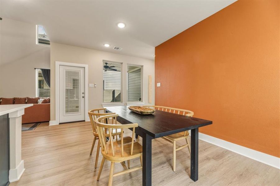 Furnished interior view inside a new home in , McKinney (Image 32). Furnished interior view inside a new home in , McKinney (Image 32).