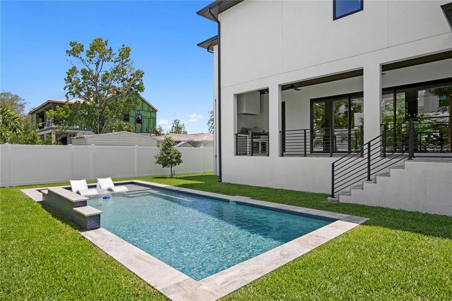 Exterior details and patio area of a home in , Tampa (Image 36). Exterior details and patio area of a home in , Tampa (Image 36).