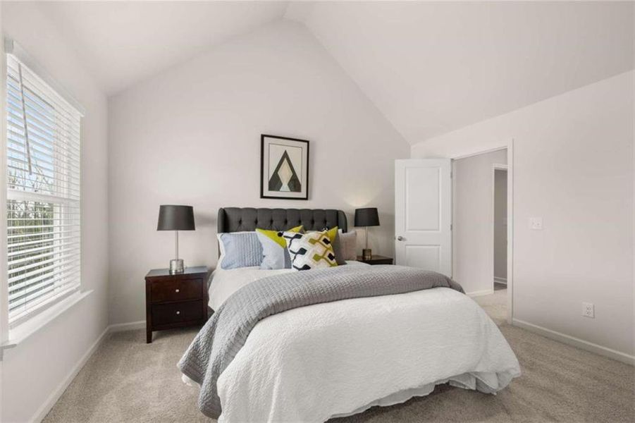Furnished interior view inside a new home in Kingsmere Estates, Loganville (Image 26).