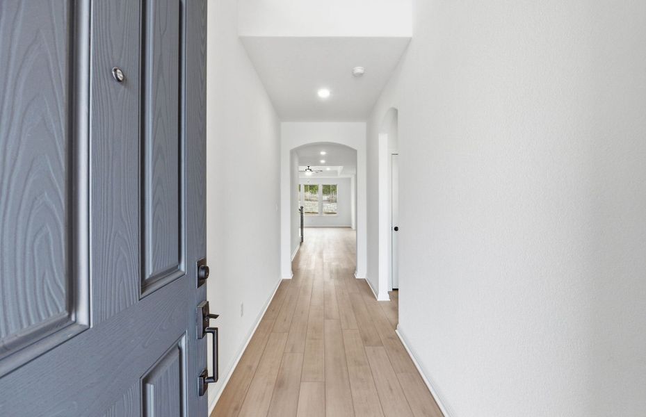 Spacious, unfurnished interior of a new home in West Cypress Hills, Spicewood (Image 59).