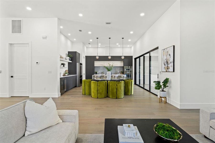 Furnished interior view inside a new home in , Tampa (Image 62). Furnished interior view inside a new home in , Tampa (Image 62).