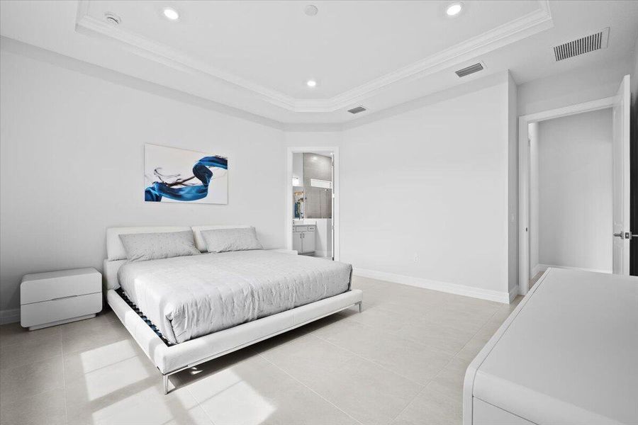 Furnished interior view inside a new home in Avondale at Avenir, Palm Beach Gardens (Image 15).
