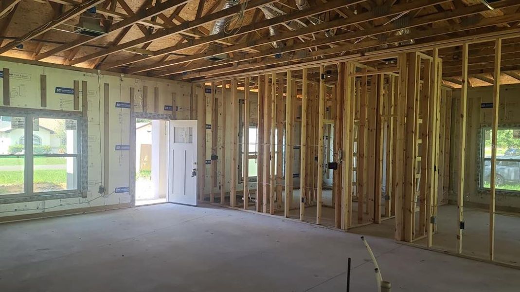 In-progress construction of a new home in , Sebring, FL (Image 21).
