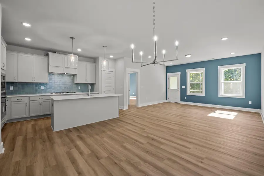 Representative unfurnished interior of a home built from the Bliss by Garman Homes in Golden Gate, High Point (Image 10).