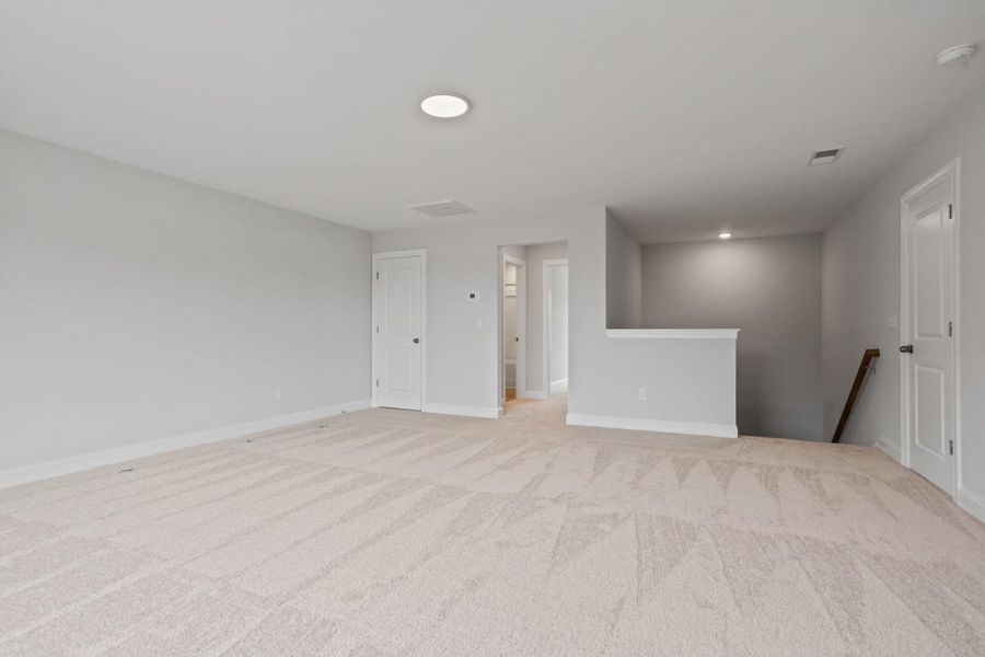 Spacious, unfurnished interior of a new home in Founders Club, Moore (Image 21).