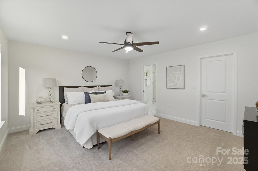 Furnished interior view inside a new home in , Mooresville (Image 33).