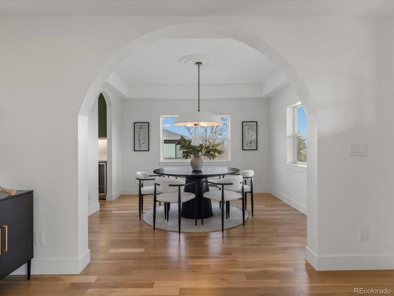 Furnished interior view inside a new home in , Denver (Image 4).