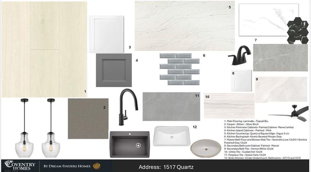 1517 Quartz colors