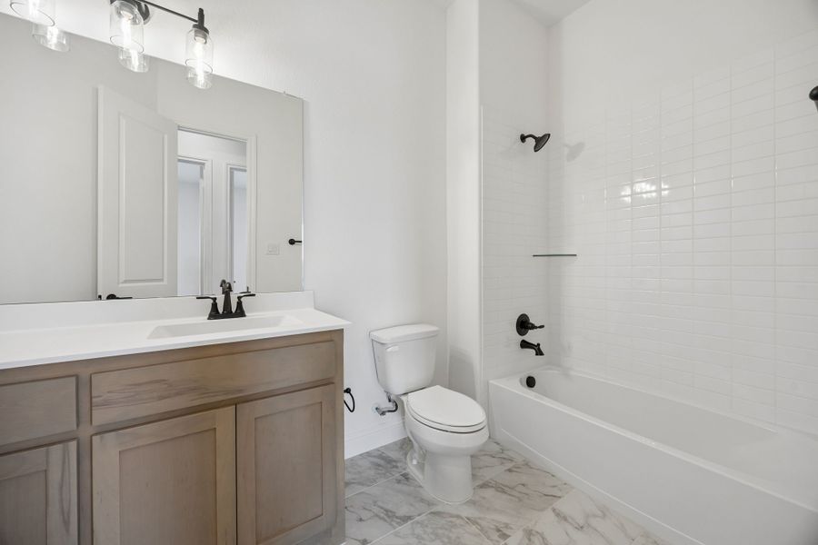 Furnished interior view inside a new home in Joshua Meadows, Joshua (Image 14).