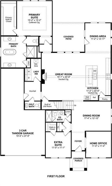 2D floor plan layout of this home in Sterling Greene, Arlington, TX (Image 3). 2D floor plan layout of this home in Sterling Greene, Arlington, TX (Image 3).