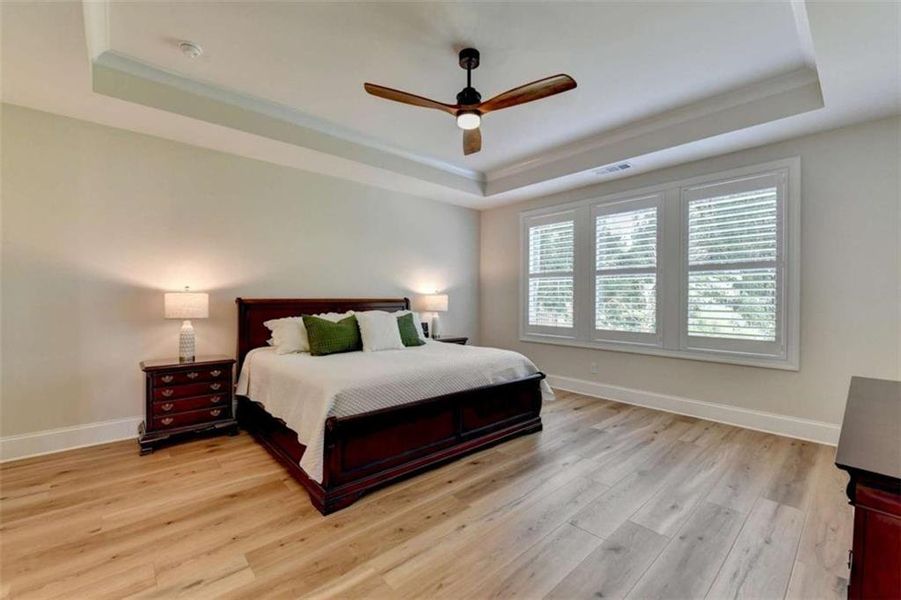 Furnished interior view inside a new home in , Hoschton (Image 37).