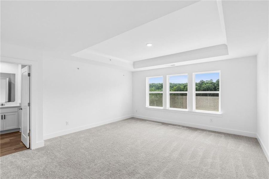 Spacious, unfurnished interior of a new home in Grandview Terrace, Canton (Image 14).