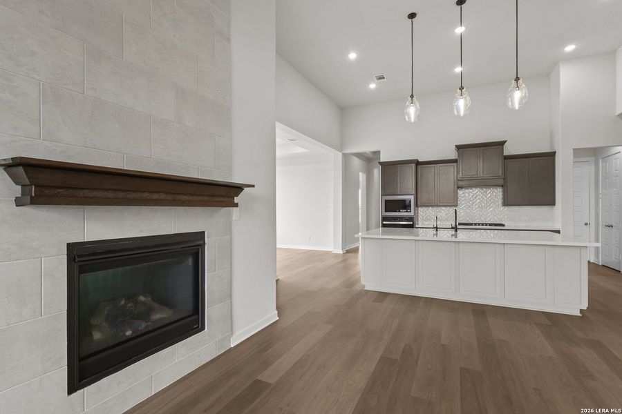 Furnished interior view inside a new home in Buffalo Crossing, Cibolo (Image 18).