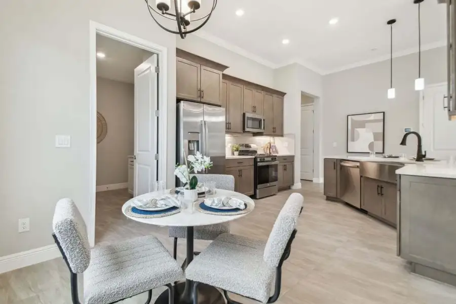 Furnished interior view inside a new home in Tamarack at Two Rivers, Zephyrhills (Image 26).