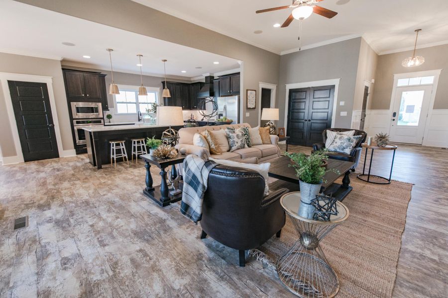 Representative furnished interior of a home built from the Sullivan by Bill Clark Homes in Osprey Landing, Southport (Image 51). Representative furnished interior of a home built from the Sullivan by Bill Clark Homes in Osprey Landing, Southport (Image 51).