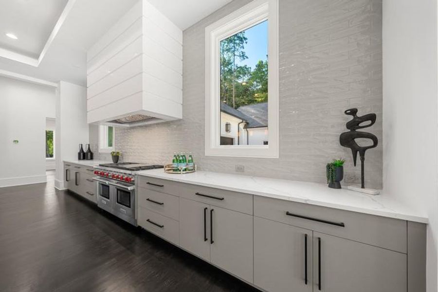 Furnished interior view inside a new home in , Sandy Springs (Image 19).
