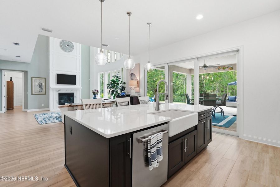 Furnished interior view inside a new home in Tamaya, Jacksonville (Image 8).