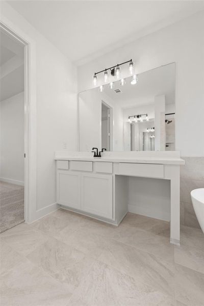 Furnished interior view inside a new home in Elyson, Katy (Image 7).