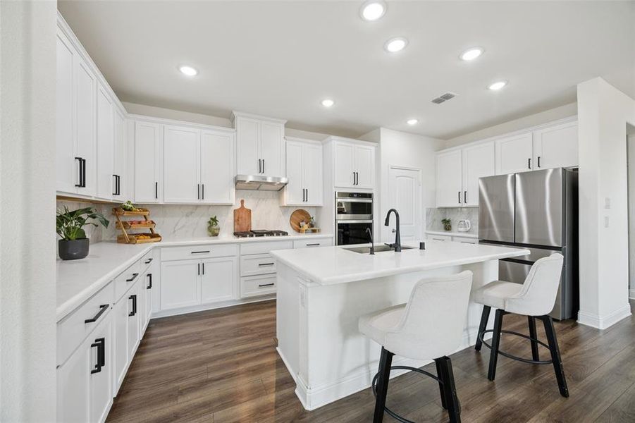 Furnished interior view inside a new home in , Celina (Image 30). Furnished interior view inside a new home in , Celina (Image 30).