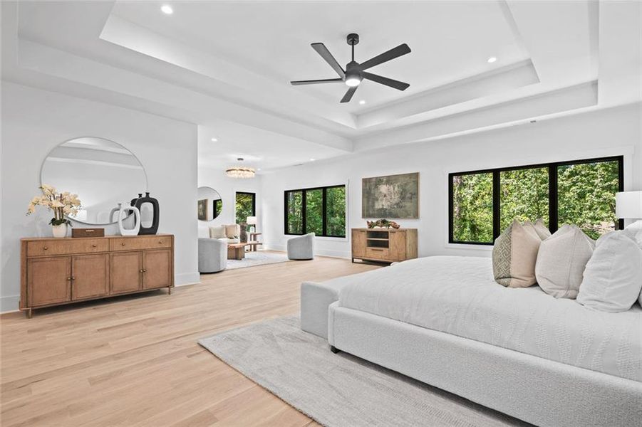 Furnished interior view inside a new home in , Atlanta (Image 40). Furnished interior view inside a new home in , Atlanta (Image 40).