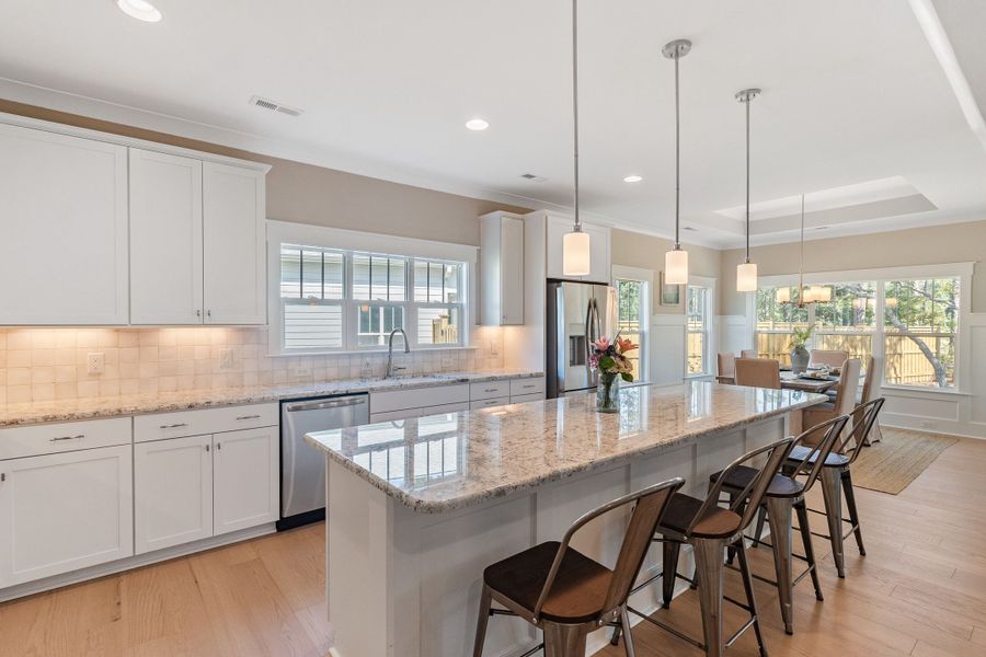 Furnished interior view inside a new home in Osprey Landing, Southport (Image 16).