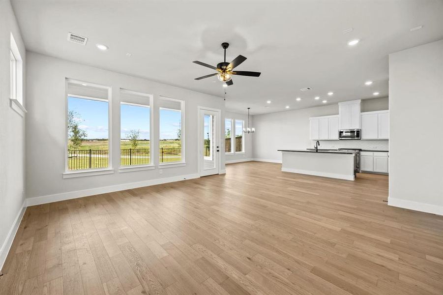 Spacious, unfurnished interior of a new home in North Square at Uptown, Celina (Image 26). Spacious, unfurnished interior of a new home in North Square at Uptown, Celina (Image 26).