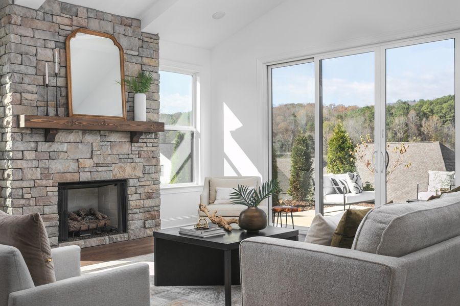 Representative furnished interior of a home built from the The Beckham by Greentech Homes LLC in The Thicket at Sedman Hills, Hixson (Image 24).