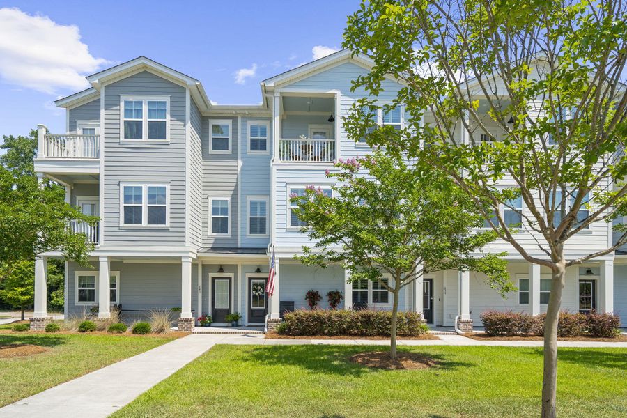 Front exterior of a new home in , Summerville, SC, highlighting curb appeal (Image 23). Front exterior of a new home in , Summerville, SC, highlighting curb appeal (Image 23).