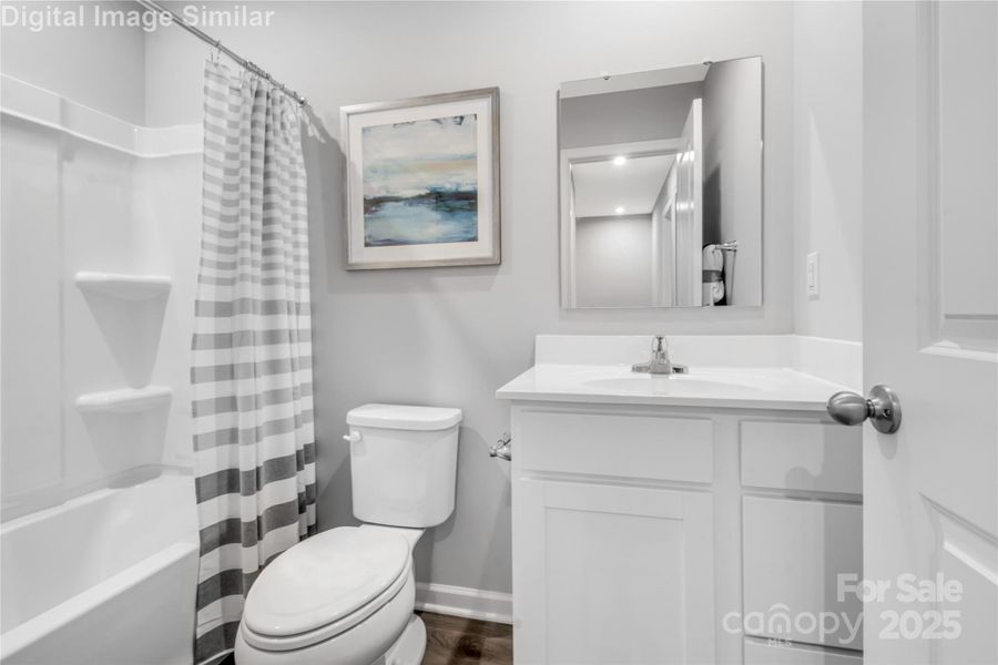 Furnished interior view inside a new home in , Kannapolis (Image 4).