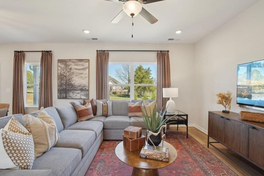 Furnished interior view inside a new home in North Haven, Rome (Image 6).