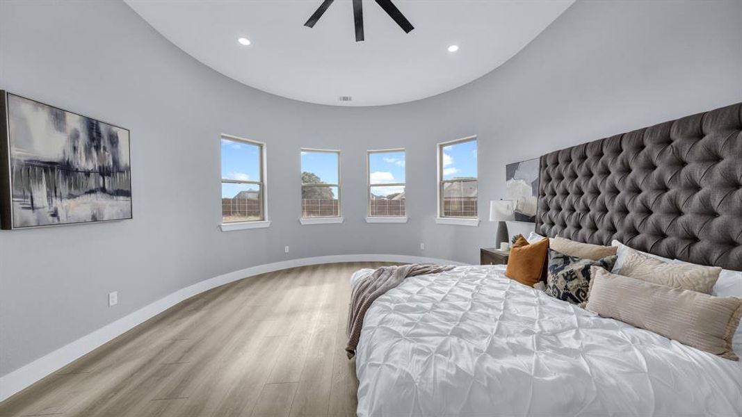Furnished interior view inside a new home in , Weatherford (Image 13).