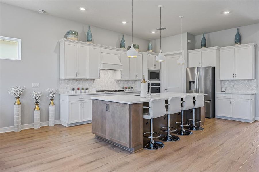 Furnished interior view inside a new home in Del Webb Sunbridge, St. Cloud (Image 18).