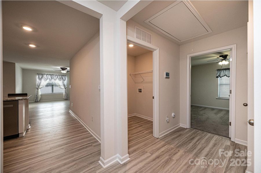 Spacious, unfurnished interior of a new home in Villages of Maiden, Maiden (Image 34). Spacious, unfurnished interior of a new home in Villages of Maiden, Maiden (Image 34).