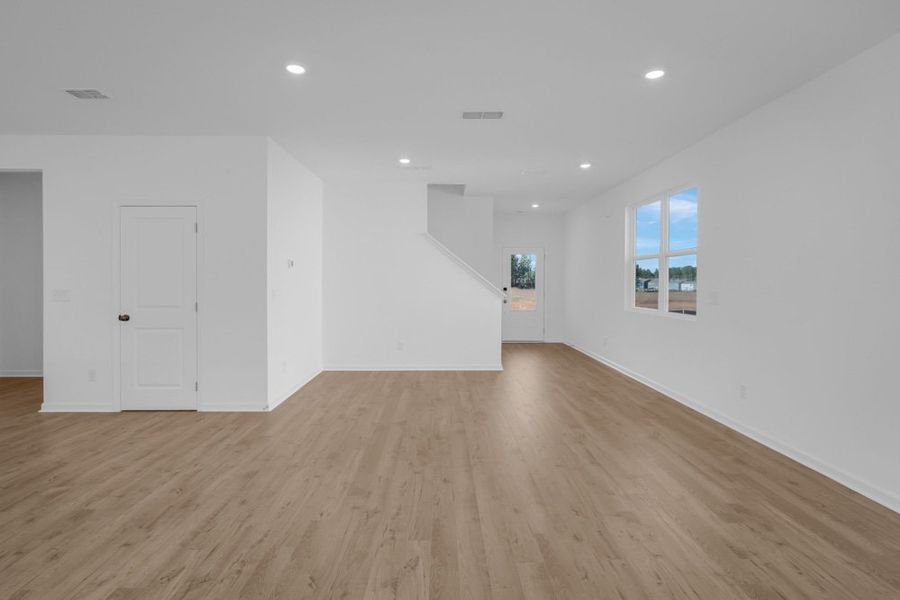 Representative unfurnished interior of a home built from the Jefferson by Taylor Morrison in Heritage River, Euharlee (Image 15).