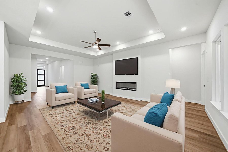 Image digitally staged. Furniture and décor do not represent actual property as is.